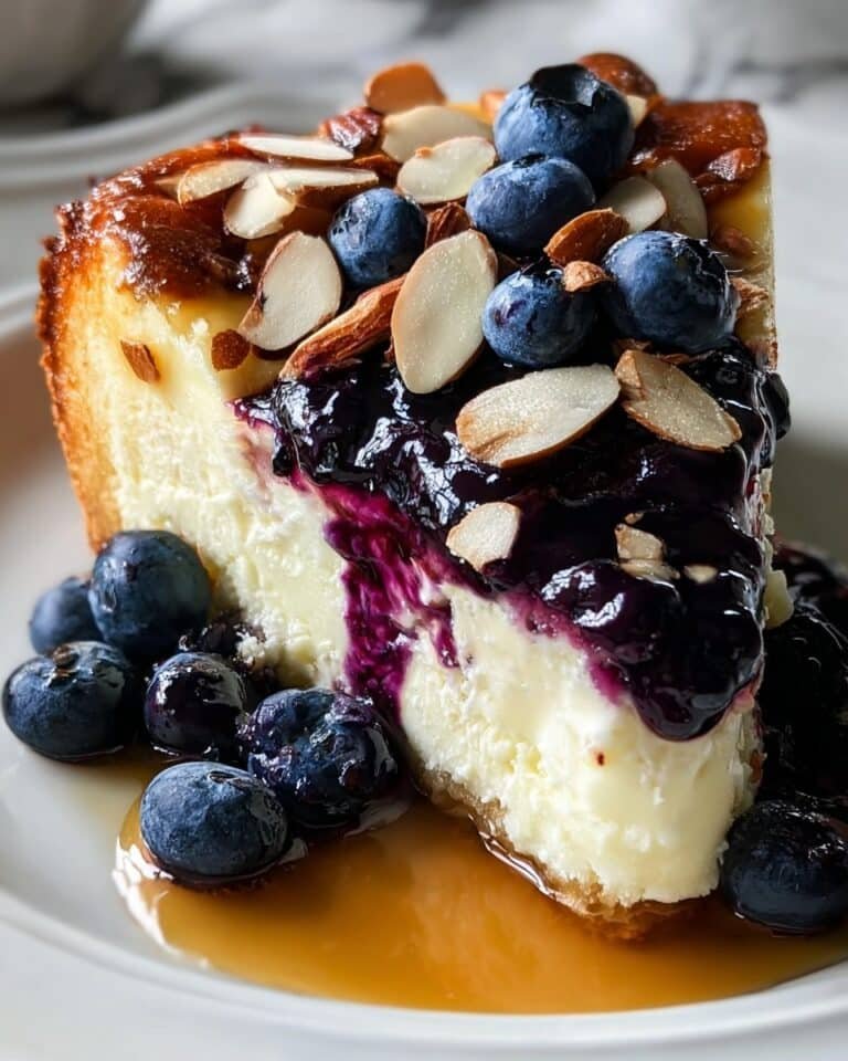 Blueberry Cottage Cheese Breakfast Bake Recipe