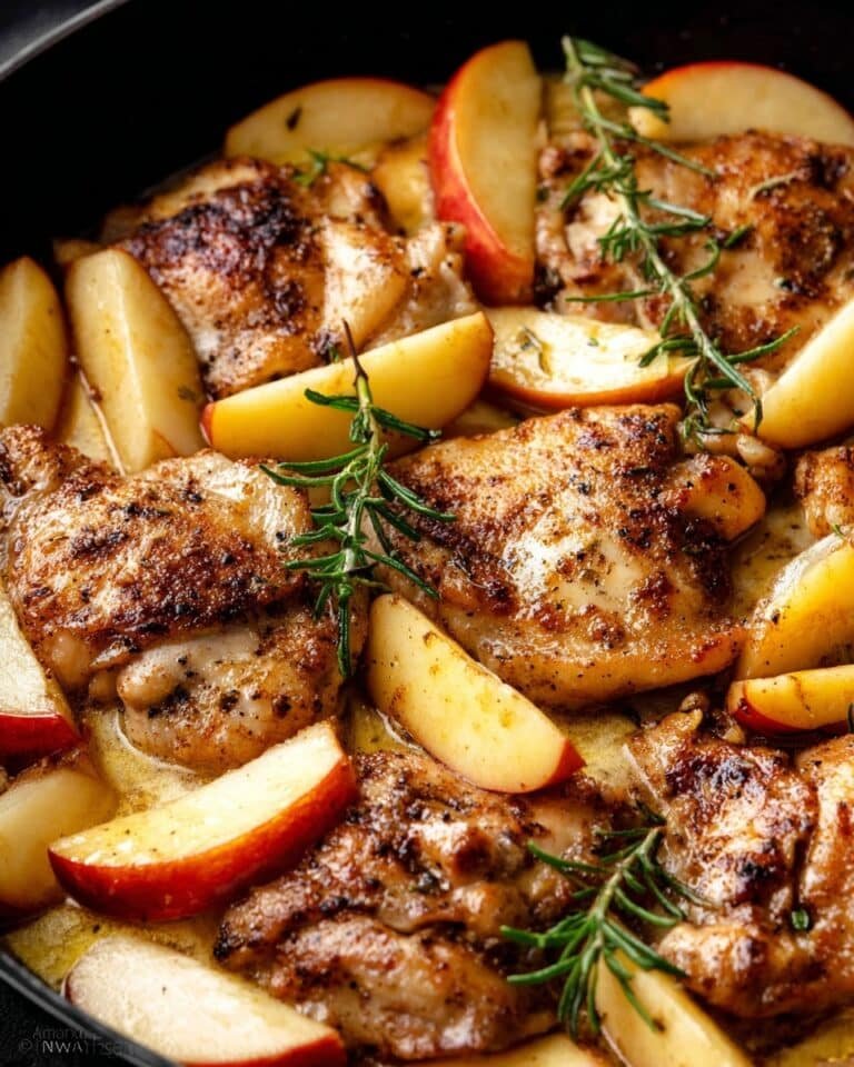 Skillet Apple Cider Chicken Recipe