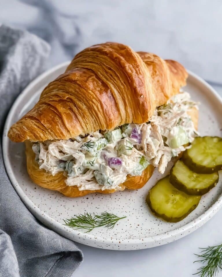 Savory Dill Pickle Chicken Salad Recipe