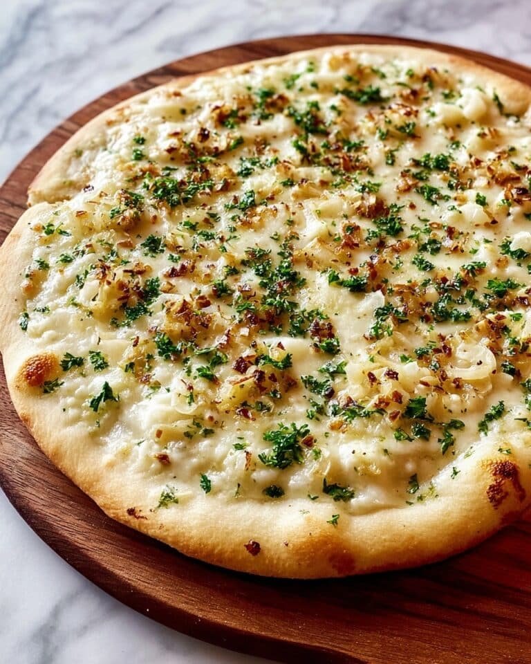 White Garlic Parmesan Pizza Sauce Recipe