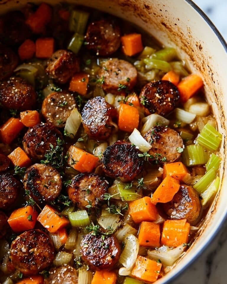 Creamy Parmesan Italian Sausage Ditalini Soup Recipe