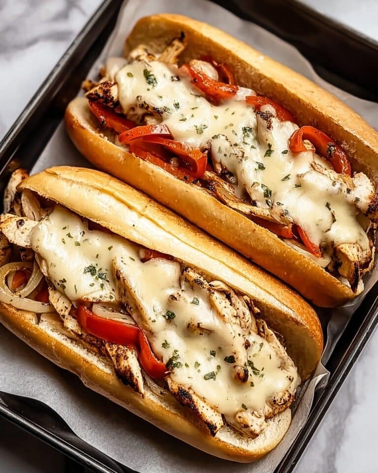 Chicken Philly Cheese Steaks Recipe