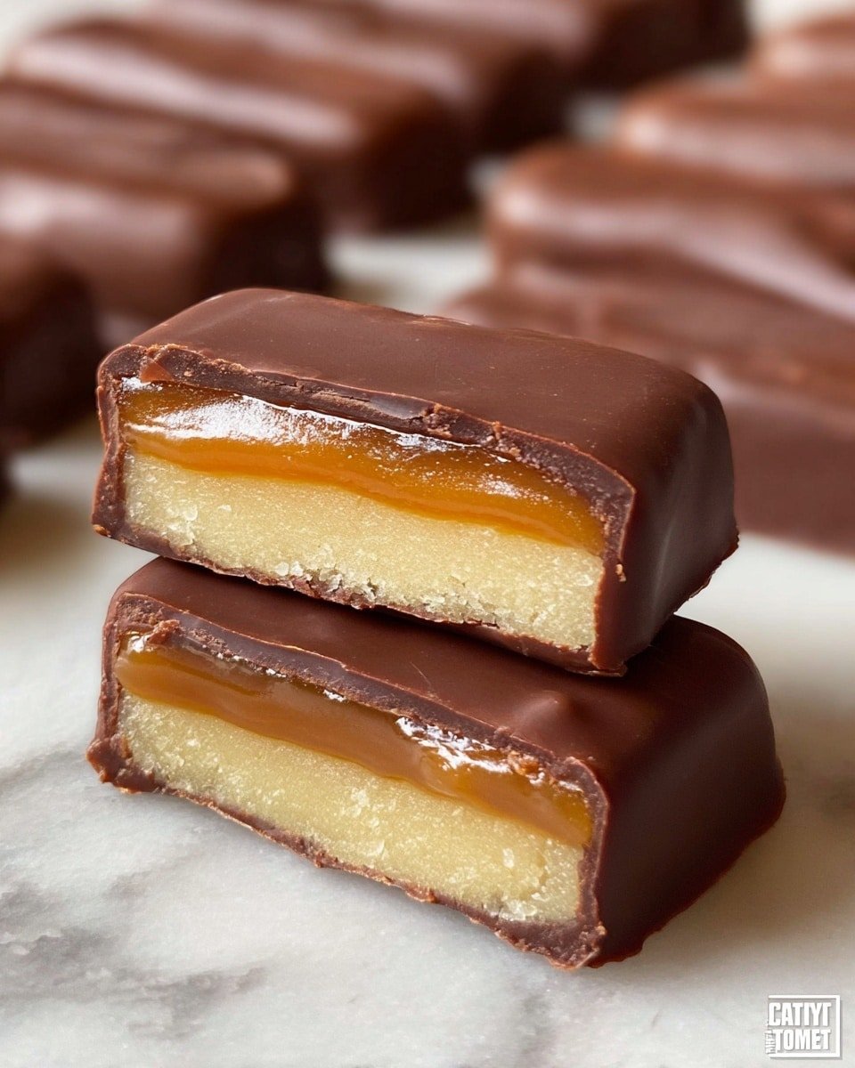 Keto Homemade Twix Bars Recipe