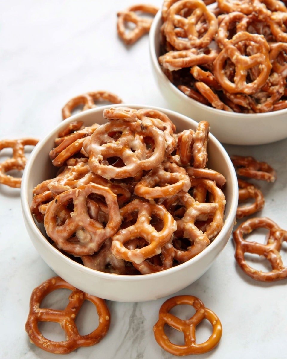 Caramel Pretzels Recipe
