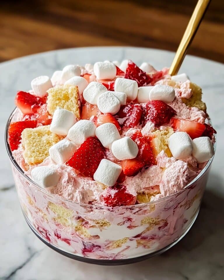 Strawberry Shortcake Fluff Salad Recipe